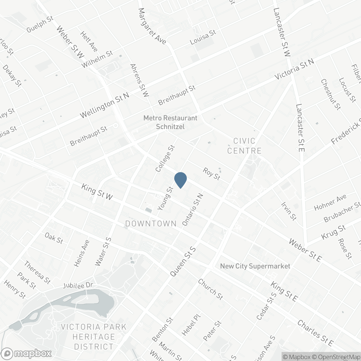 85 W DUKE Street W Unit# 308, Kitchener, Ontario N2H 0B7